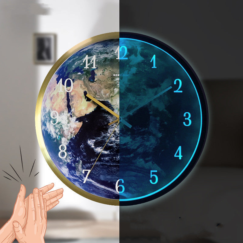 Echo Glow sound activated clock