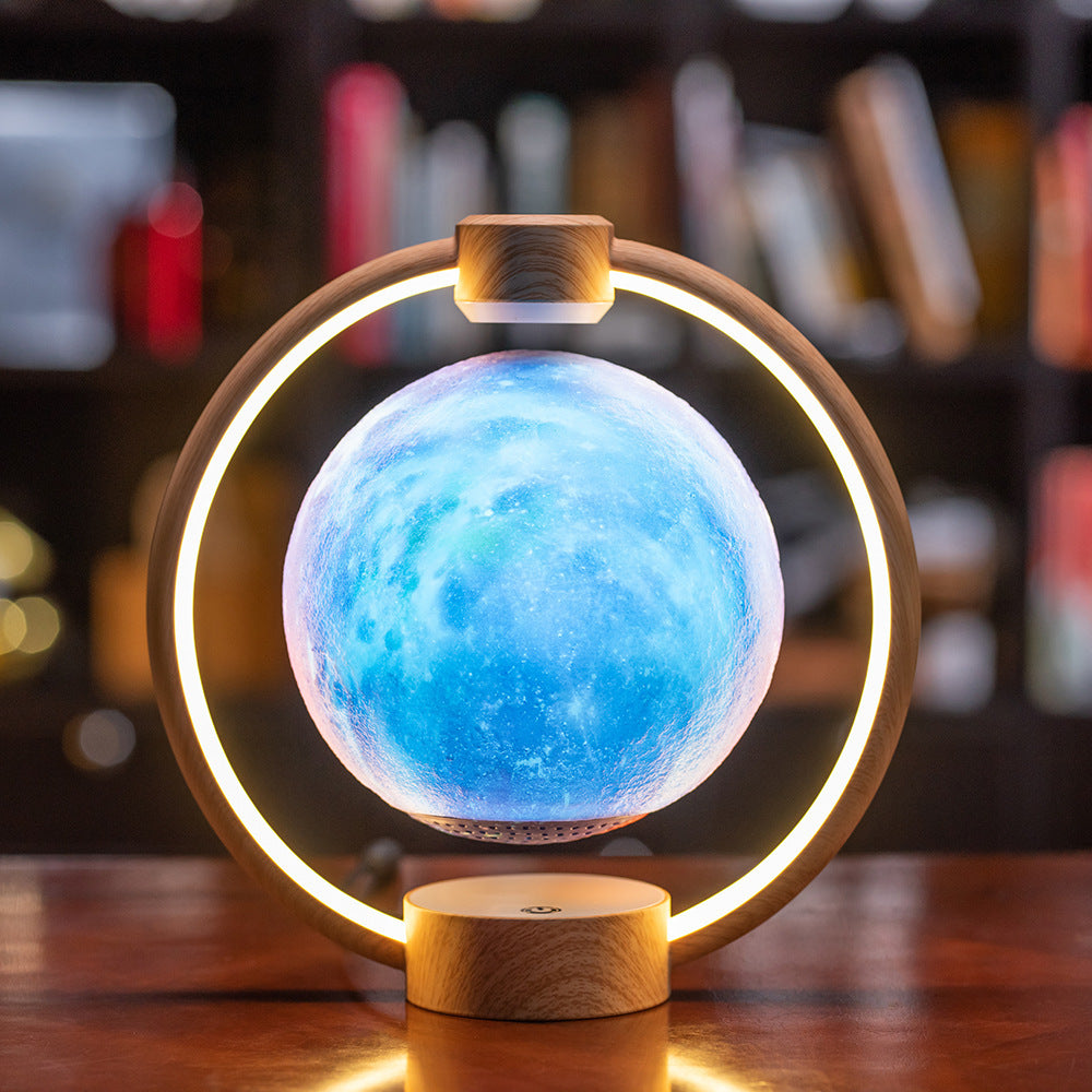 Floating Moon Light Bluetooth Speaker