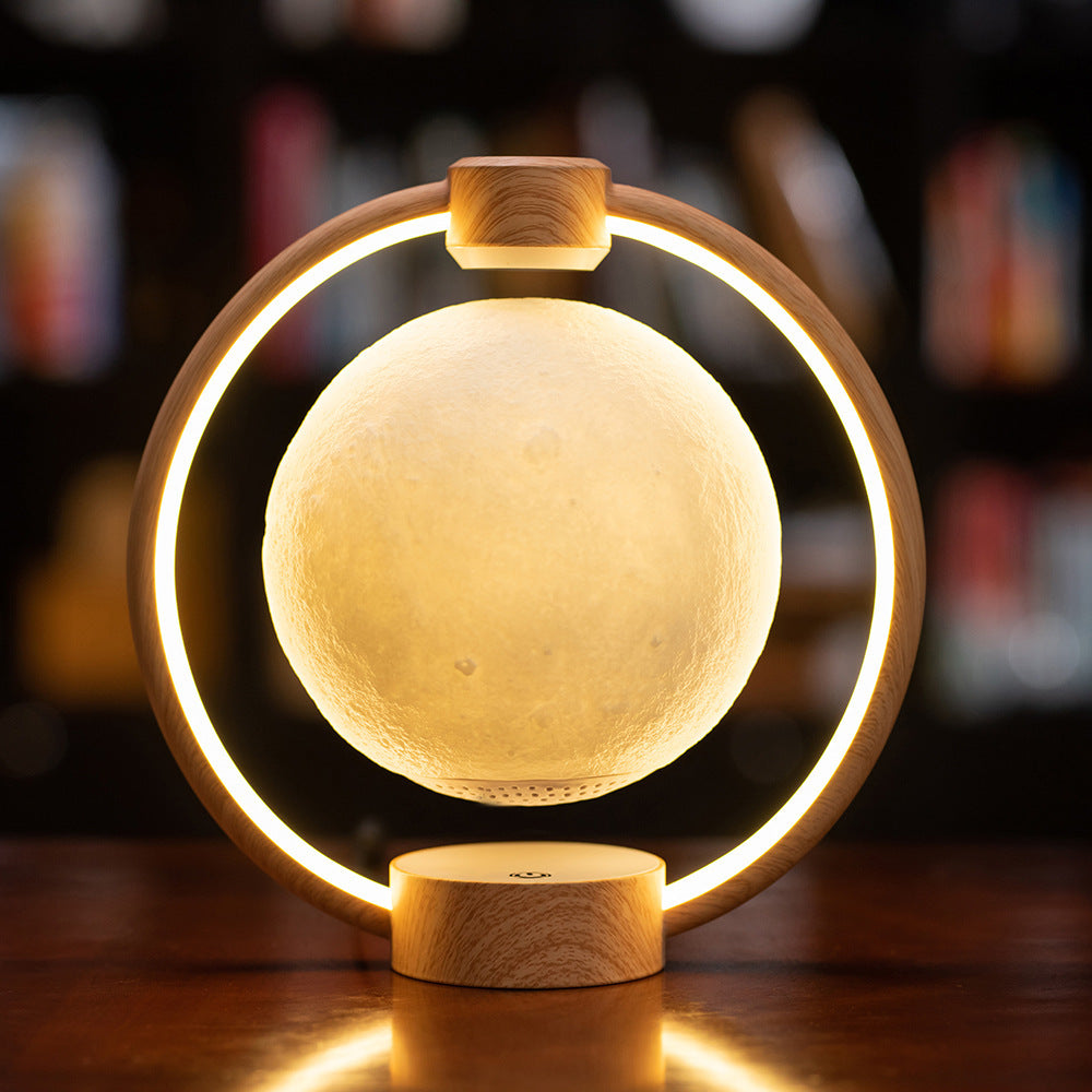 Floating Moon Light Bluetooth Speaker