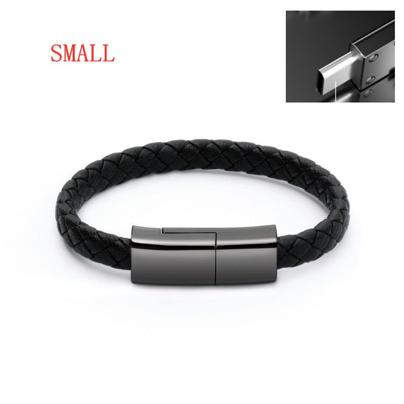 Stylish USB charging bracelet