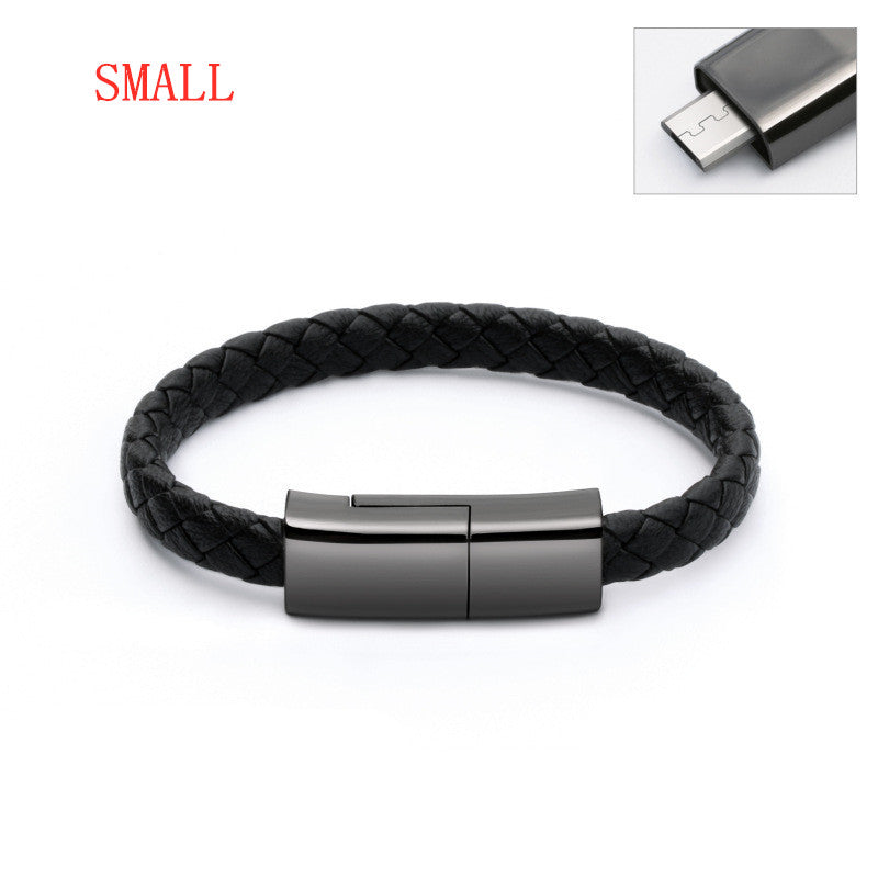 Stylish USB charging bracelet