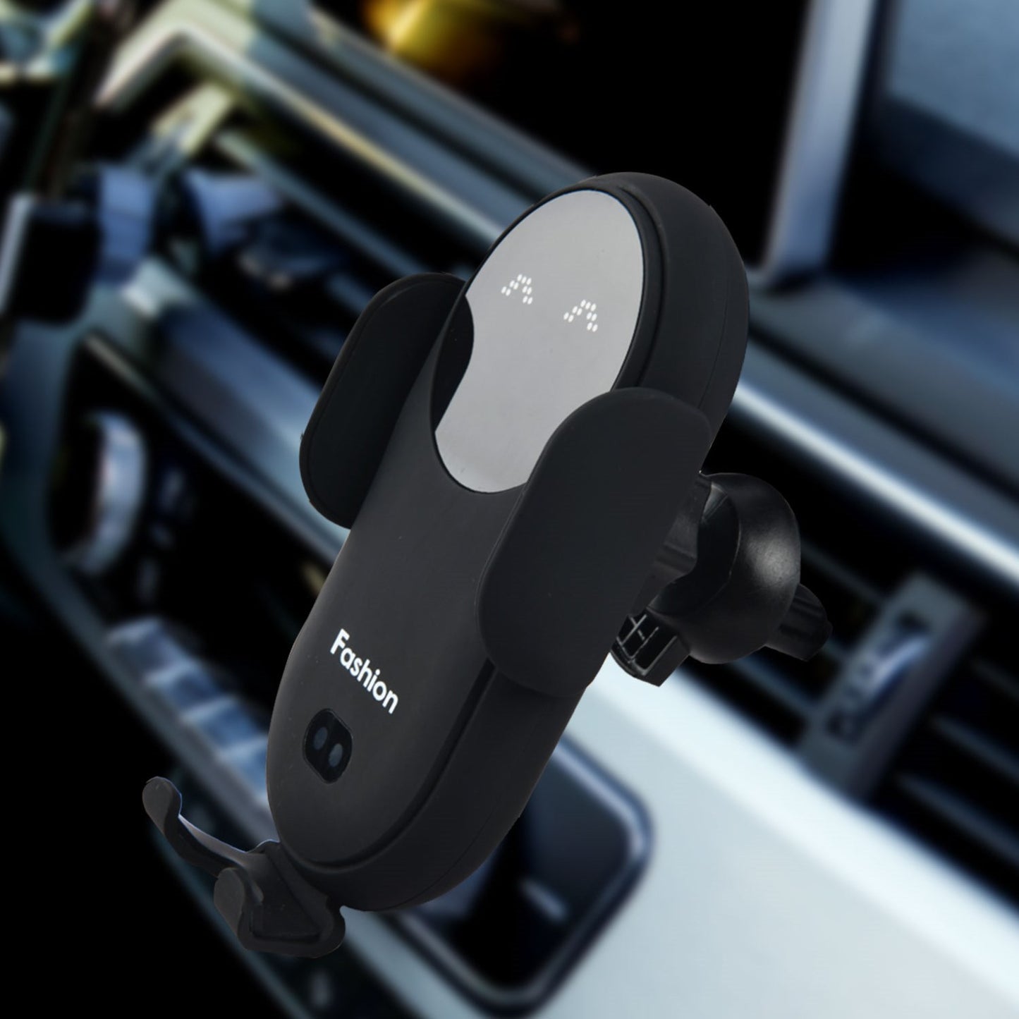New Car Wireless Charging Mobile Phone Navigation Bracket Infrared Sensor fast Charging